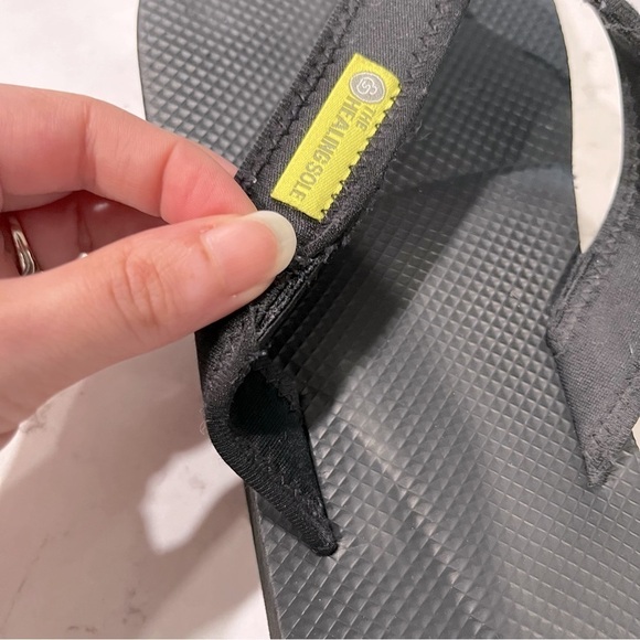 The HealingSole Black Recovery Flip Flops Size Unisex W 11.5/M 10 - Picture 8 of 14